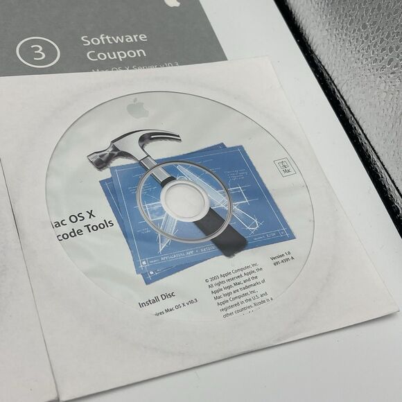Apple Mac OS X 10.3 Panther Retail Package M9227LL/A Tools OEM - Picture 5 of 16